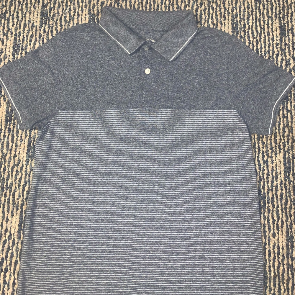 GoodFellow Gray Polo Shirt